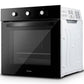 Costway 24" Electric Built-in Single Wall Oven 220V Buttons Control