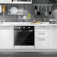 Costway 24" Electric Built-in Single Wall Oven 220V Buttons Control