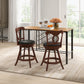 Costway 24" Set of 2 Swivel Bar Stools with Footrest