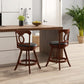 Costway 24" Set of 2 Swivel Bar Stools with Footrest