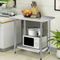 Costway 24" x 36" Commercial Kitchen Stainless Steel Work Prep Table