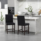 Costway 25 Inch Counter Height Set of 2 Bar Stools