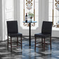 Costway 25 Inch Counter Height Set of 2 Bar Stools