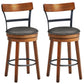 Costway 25.5" Set of 2 Swivel Counter Height Bar Stool