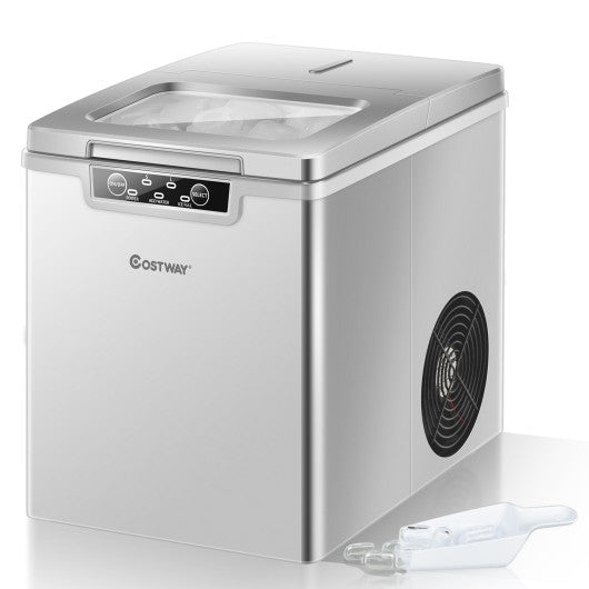 Costway 26Lbs/24H Portable Ice Maker Machine Countertop
