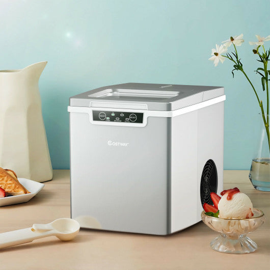 Costway 26Lbs/24H Portable Ice Maker Machine Countertop