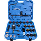 Costway 28 Pieces Pressure Tester Vacuum-Type Cooling System Refill Kit