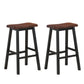 Costway 29" H Coffee Bar Stools Pub Chair Set of 2 Dining Room