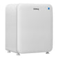 Costway 2.4 Cubic Feet Beige Compact Refrigerator Auto Defrost Mini Fridge Reversible Door