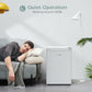 Costway 2.5 Cubic Feet White Compact Single Door Refrigerator with Freezer