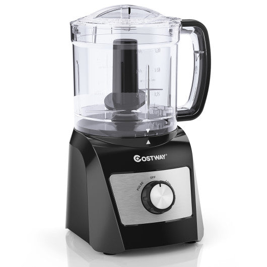 Costway 3-Cup Electric Food Processor Vegetable Chopper with Stainless Steel Blade