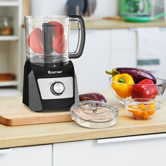 Costway 3-Cup Electric Food Processor Vegetable Chopper with Stainless Steel Blade