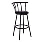 Costway 3 Pieces Bar Table Set with 2 Stools