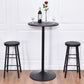 Costway 3 Pieces Round Bar table Set with 2 Stools