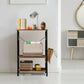 Costway 3-Tier Coffee Kitchen Baker's Rack Microwave Oven Stand Storage Shelf with10 Hook