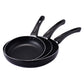 Costway 3 pcs Aluminum Nonstick Frying Pan