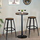 Costway 30" 2 Pieces Industrial Height Bar Stools Set