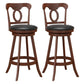 Costway 30" Set of 2 Swivel Bar Stools with Footrest