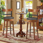 Costway 30.5" Set of 2 Swivel Pub Height Bar Stool