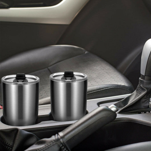 Costway 30oz Stainless Steel Tumbler Cup Double Wall Vacuum Insulated Mug with Lid