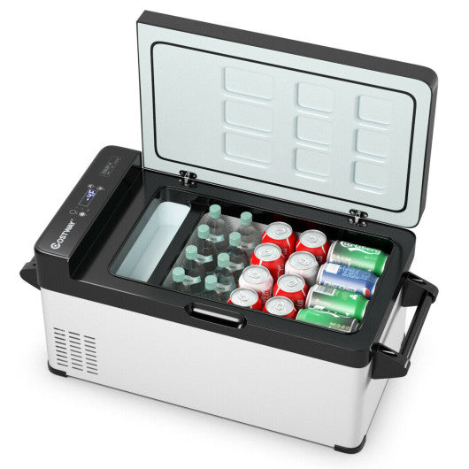 Costway 32 Quart Compressor Camping Portable Car Cooler