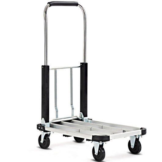 Costway 330 lbs. Capacity Folding Extendable Hand Platform Truck