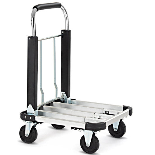 Costway 330 lbs. Capacity Folding Extendable Hand Platform Truck