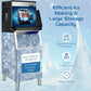 Costway 353 lbs. / 24H Split Commercial Ice Maker with 198 LBS Storage Bin