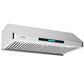 Costway 36" Wireless 4-Speed LED Lights Under-Cabinet Kitchen Range Hood