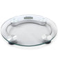 Costway 396 lb Personal Bathroom Round Digital Weight Scale