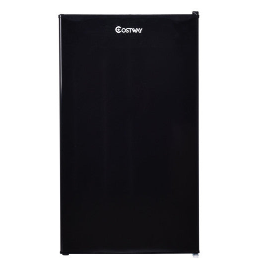 Costway 3.2 cu. ft. White Compact Mini Refrigerator
