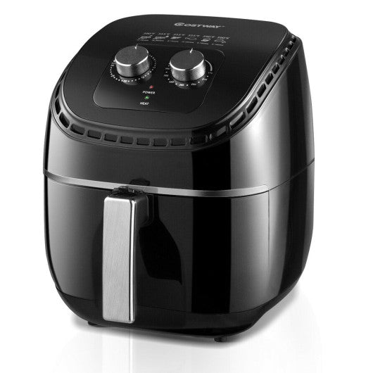 Costway 3.5 QT Electric 1300W Hot Air Fryer with Timer& Temperature Control