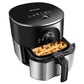 Costway 3.5QT 1300W Electric Stainless Steel Air Fryer Oven Oilless Cooker