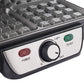 Costway 4-Piece Square Stainless Steel Waffle Maker