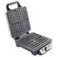Costway 4-Piece Square Stainless Steel Waffle Maker