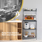 Costway 4-Tier Baker’s Rack Stand Shelves Kitchen Storage Rack Organizer