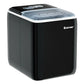 Costway 44 lbs Black Portable Countertop Ice Maker Machine with Scoop