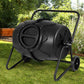 Costway 45 Gallon Wheeled Compost Tumbler Garden Waste Bin