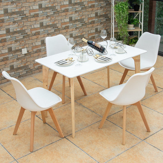Costway 47.5" x 27.5" Modern Rectangular Dining Table