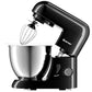 Costway 4.3 Qt 550 W Tilt-Head Black Stainless Steel Bowl Electric Food Stand Mixer