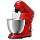 Costway 4.3 Qt 550 W Tilt-Head Red Stainless Steel Bowl Electric Food Stand Mixer