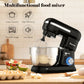 Costway 4.8 Qt 8-speed Black Electric Food Mixer with Dough Hook Beater