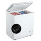 Costway 5 Cu.ft Compact Chest Freezer with Removable Storage Basket