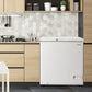 Costway 5 Cu.ft Compact Chest Freezer with Removable Storage Basket
