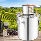Costway 5 Gal 40 L Water Juicer Maker with 2 Stainless Steel Pots