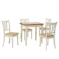 Costway 5 Piece Dining Folding Tabletop Set with 4 Chairs