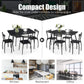 Costway 5 Pieces Dining Table Set with 4 Chairs