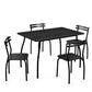 Costway 5 Pieces Dining Table and Chair Set