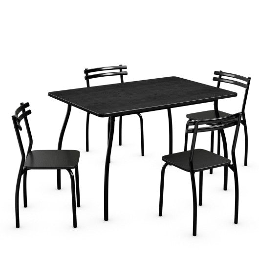 Costway 5 Pieces Dining Table and Chair Set
