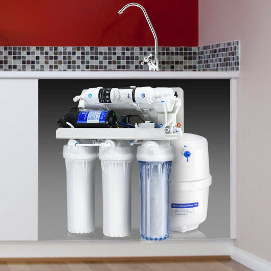 Costway 5-Stage Ultra Safe Reverse Osmosis Drinking Water Filter
